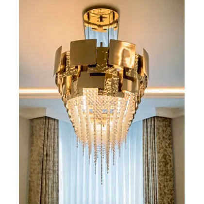 Zdjęcie Wykonany z wysokiej jakości materiałów - żyrandol Mondrian