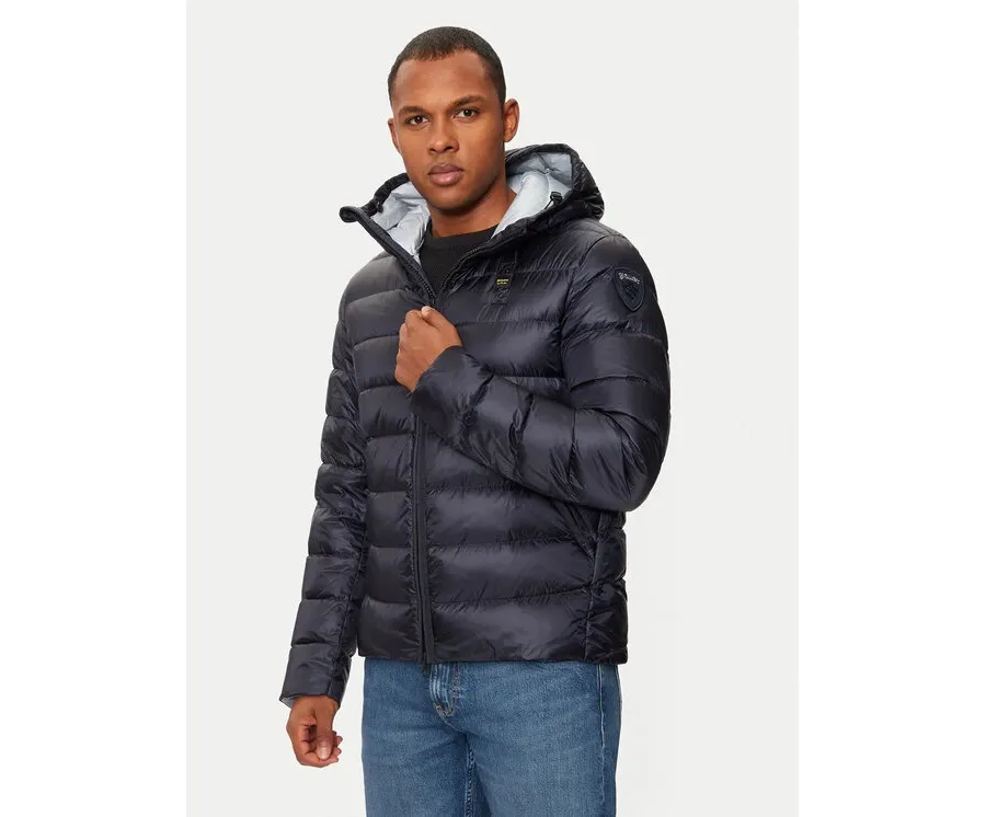 obrazek 1 Blauer Kurtka puchowa 24WBLUC03023 888LU Granatowy Regular Fit