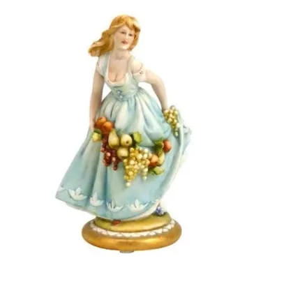 Zdjęcie Statuetka jesienna z porcelany