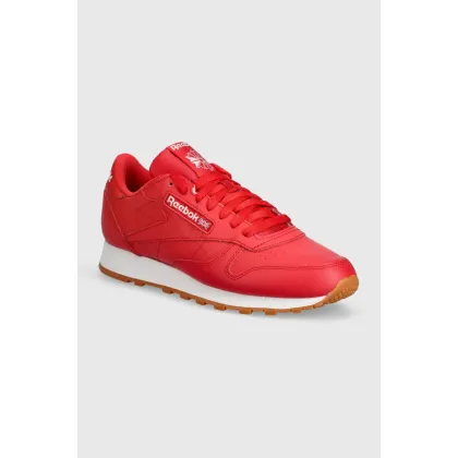Zdjęcie Reebok Classic sneakersy skórzane Classic Leather kolor czerwony 100008792