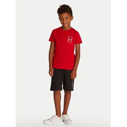 Zdjęcie Tommy Hilfiger T-Shirt KB0KB09536 D Czerwony Regular Fit