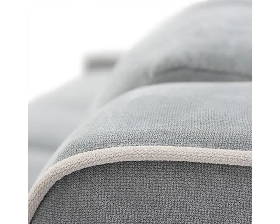 obrazek 4 Szara wygodna sofa 2-osobowa w stylu nowoczesnym - Sevensedie