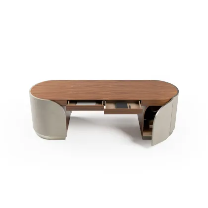 Zdjęcie Eleganckie włoskie biurko w stylu modernistycznym - do gabinetu lub biura