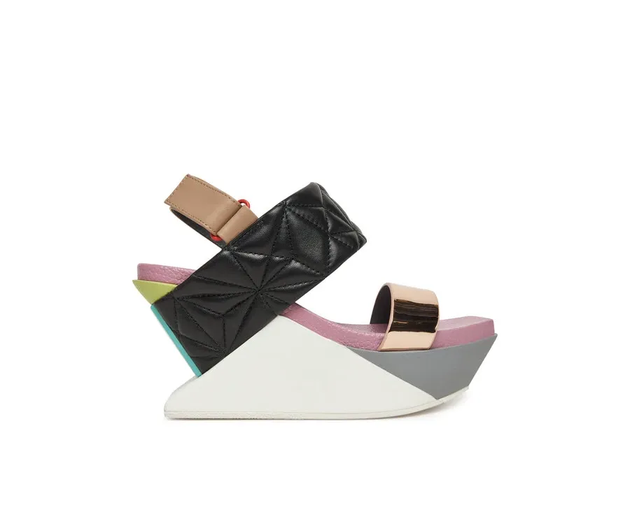 obrazek 1 United Nude Sandały Delta Wedge Puffy 10902886188 Kolorowy