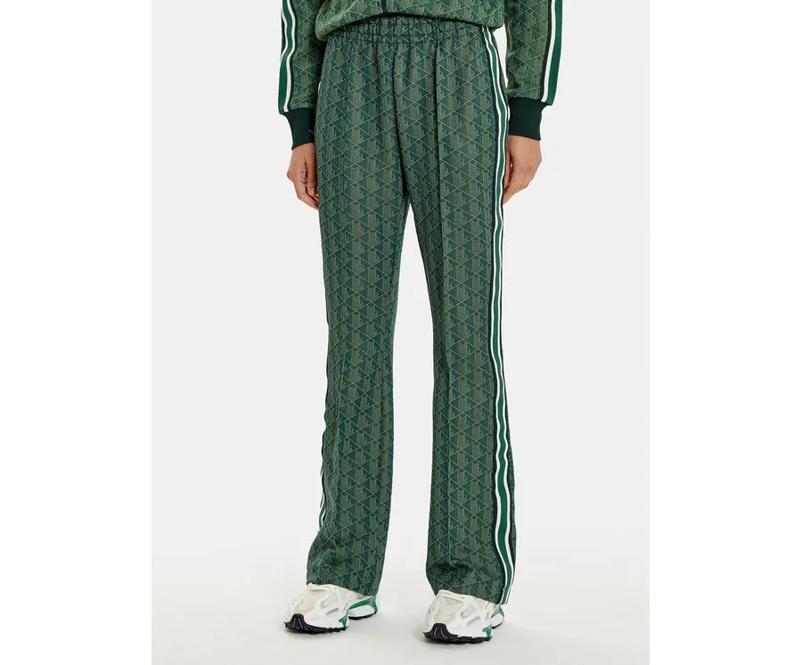 obrazek 1 Lacoste Spodnie dresowe XF9313 Zielony Regular Fit