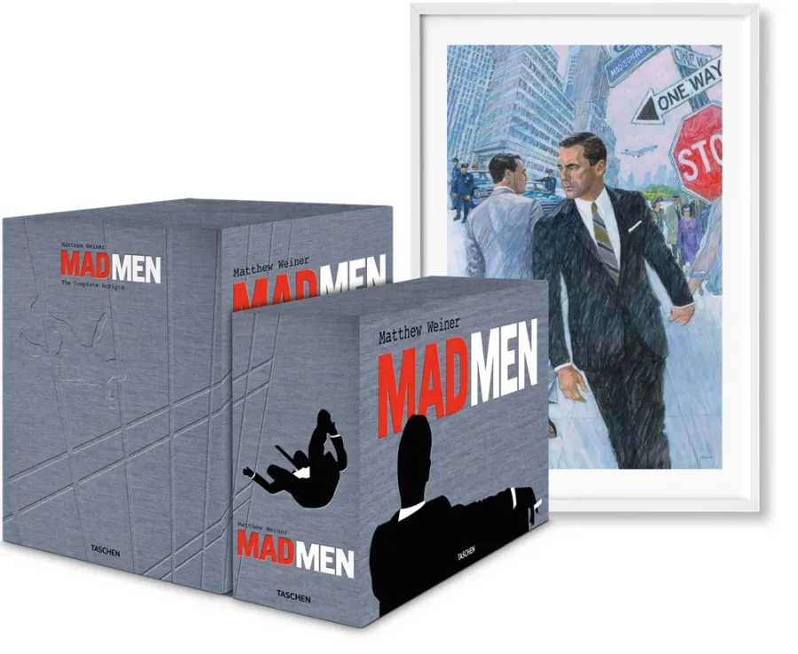 obrazek 1 Książka Matthew Weiner. Mad Men, Art Edition No. 1–500 (Script Edition) - Taschen