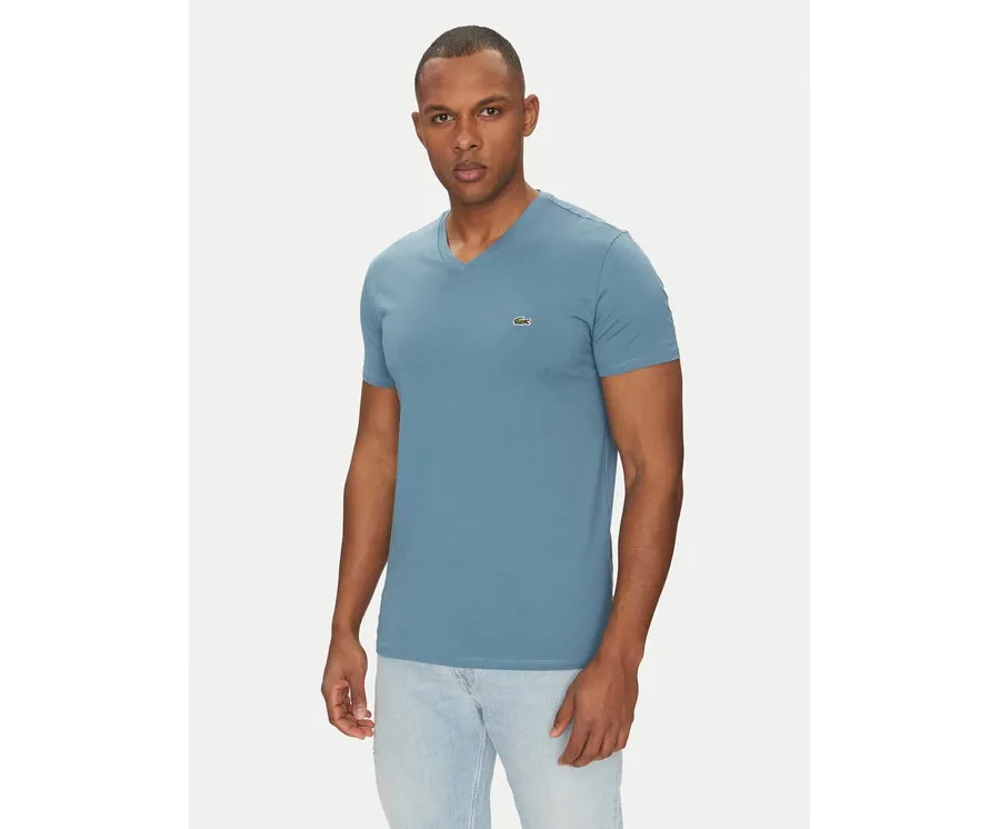 obrazek 1 Lacoste T-Shirt TH6710 Zielony Regular Fit