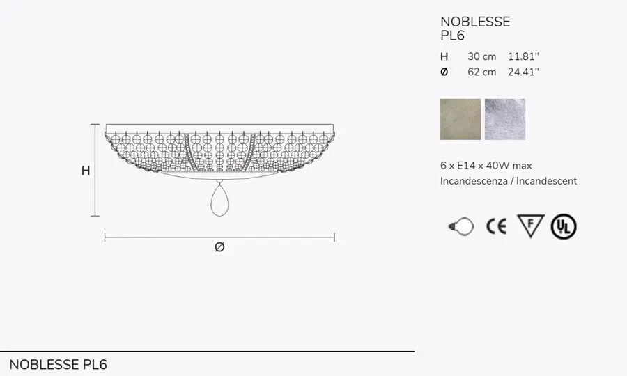 obrazek 3 Ścienna lampa z kryształami Swarovskiego - Luxury Products