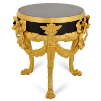 Zdjęcie Luksusowy stojak dekoracyjny w stylu antycznym