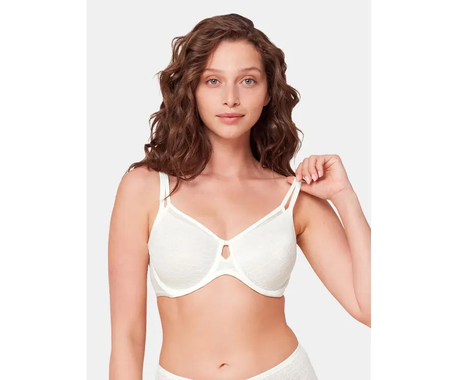 obrazek 1 Triumph Biustonosz z fiszbiną Signature Sheer W01 EX 10215906 Écru