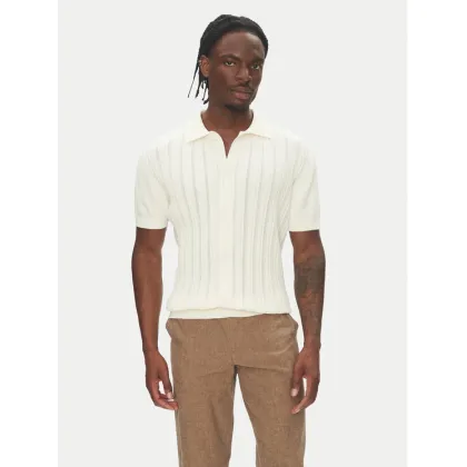 Zdjęcie Lindbergh Kardigan 30-804114 Écru Slim Fit
