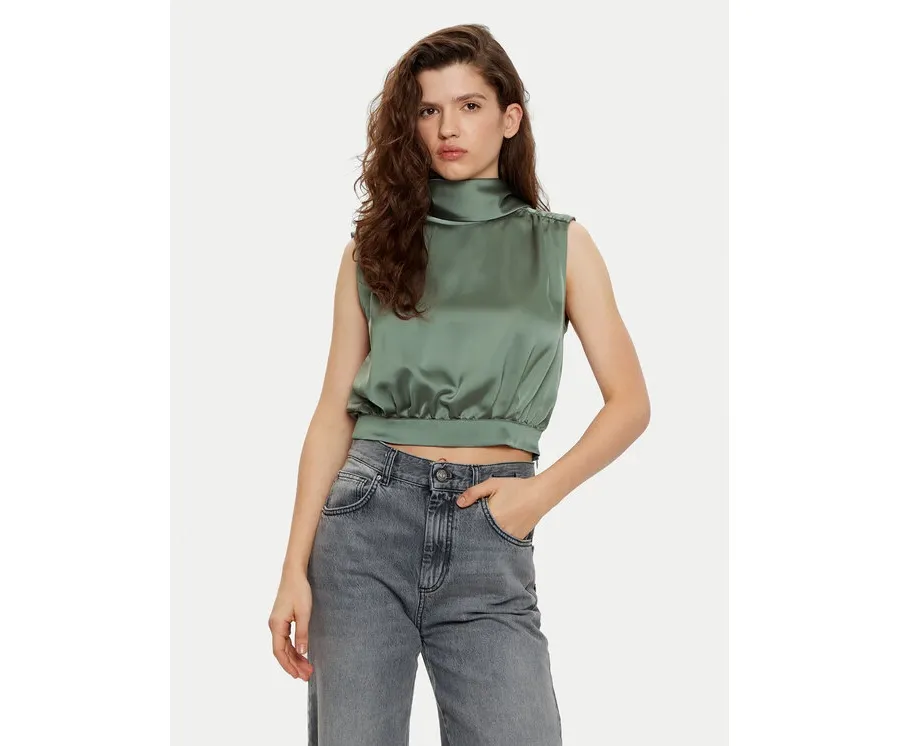 obrazek 1 HUGO Bluzka Canile-1 50530475 Zielony Regular Fit