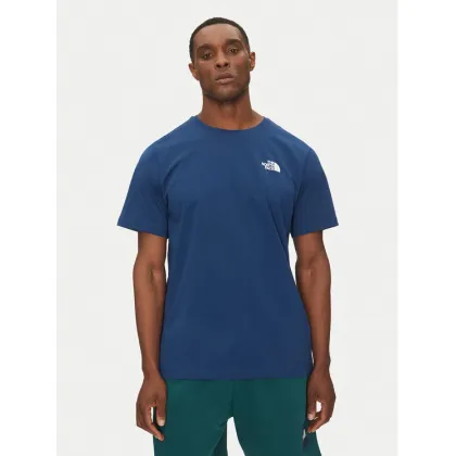 Zdjęcie The North Face T-Shirt Redbox NF0A87NP Niebieski Regular Fit