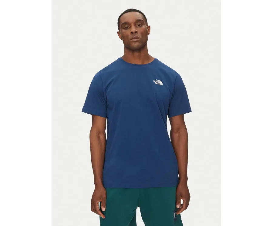 obrazek 1 The North Face T-Shirt Redbox NF0A87NP Niebieski Regular Fit