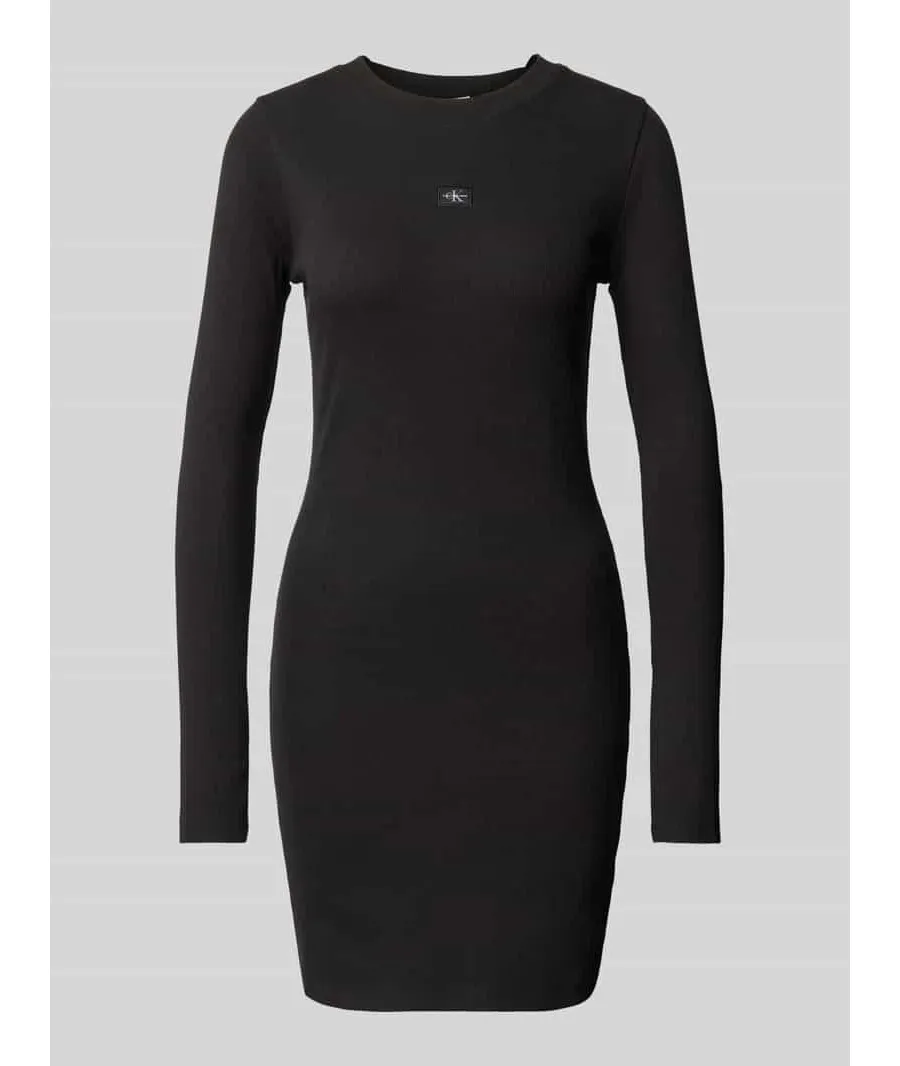 obrazek 1 Calvin Klein Jeans Sukienka codzienna J20J225112 Czarny Slim Fit