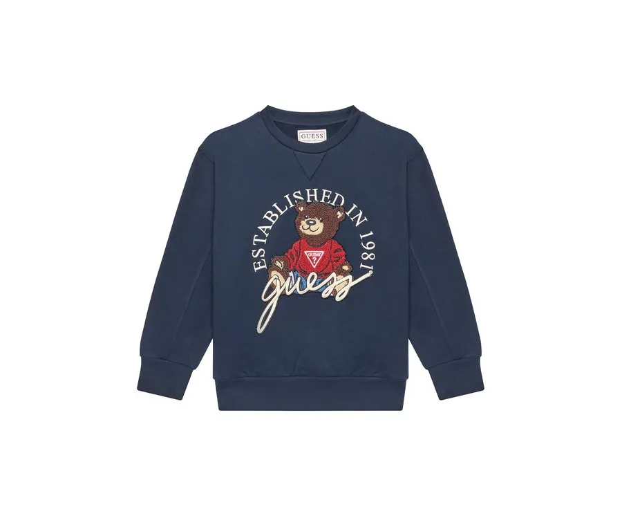 obrazek 1 Guess Bluza H5YJ00 KAX74 Granatowy Oversize