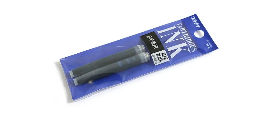 picture 1 Platinum Fountain Pen Refills Set of 2 - Blue