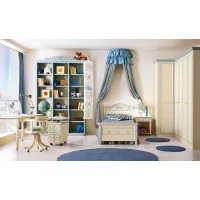 Picture Italian bed for a children's room 120x195cm - Ferretti e Ferretti