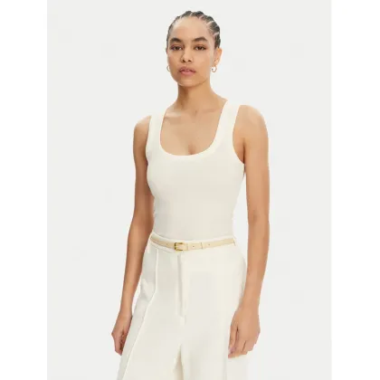 Zdjęcie JACQUEMUS Top 241JS158-2032 Écru Regular Fit