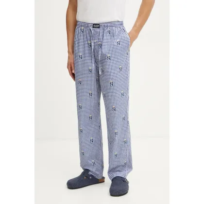 Zdjęcie Polo Ralph Lauren spodnie piżamowe bawełniane wzorzysta