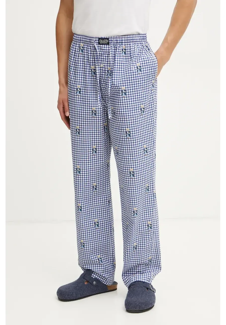 obrazek 1 Polo Ralph Lauren spodnie piżamowe bawełniane wzorzysta