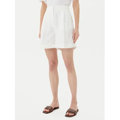 Zdjęcie Tommy Hilfiger Szorty materiałowe WW0WW47213 Écru Regular Fit