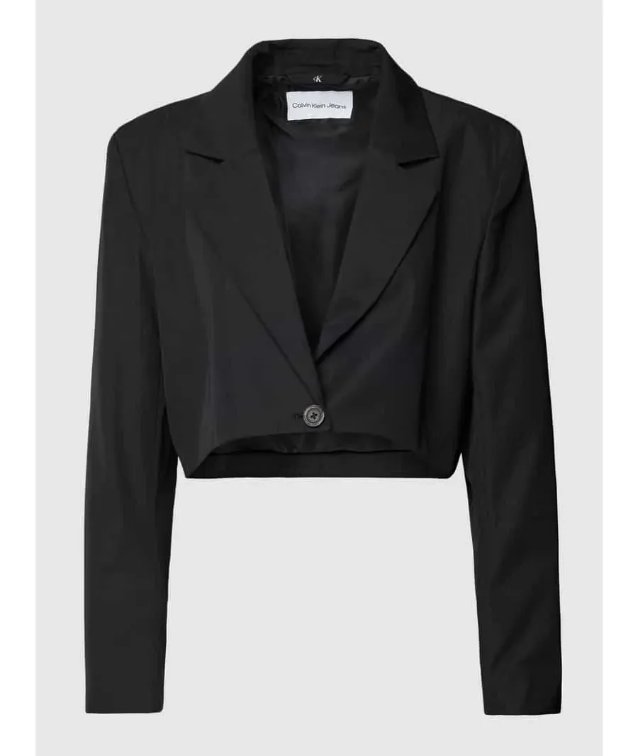 obrazek 1 Żakiet krótki z kołnierzem z połami