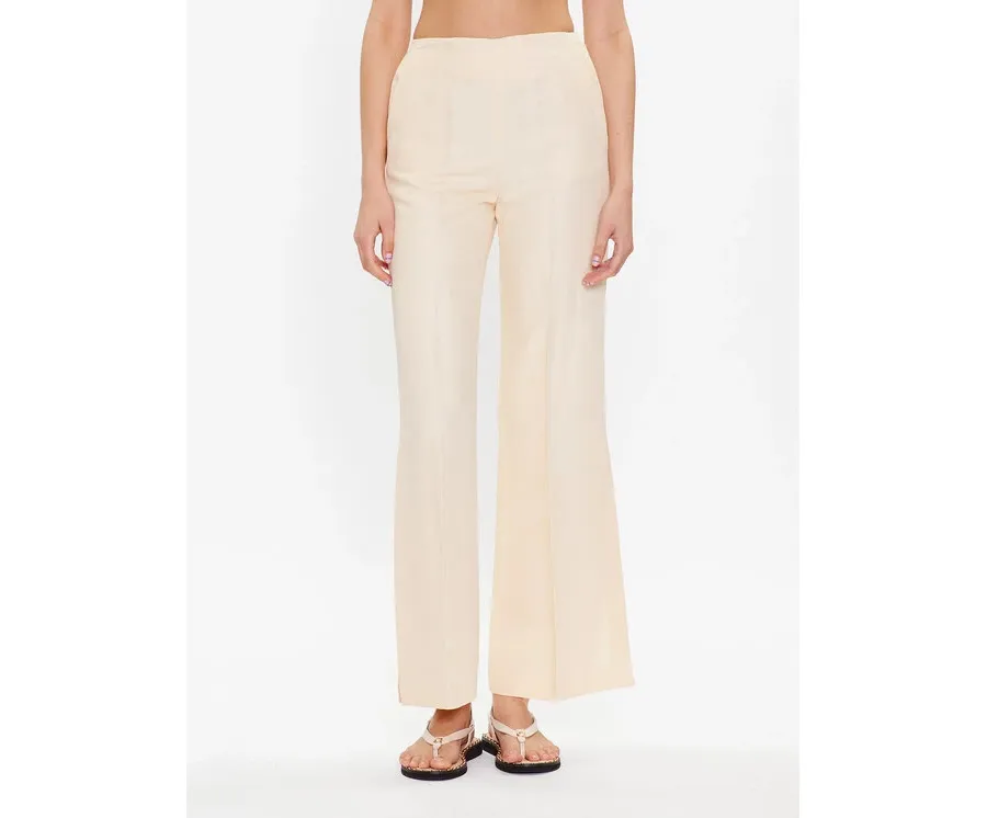 obrazek 1 TWINSET Spodnie materiałowe 231TT2776 Écru Regular Fit