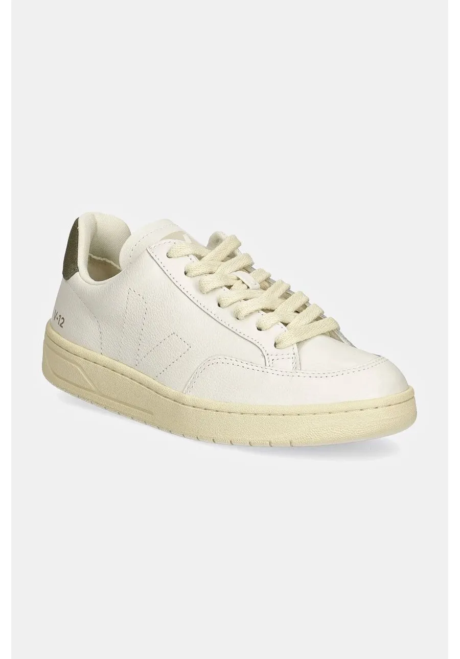 obrazek 1 Veja sneakersy skórzane V-12 Stitch kolor biały XS2003679A