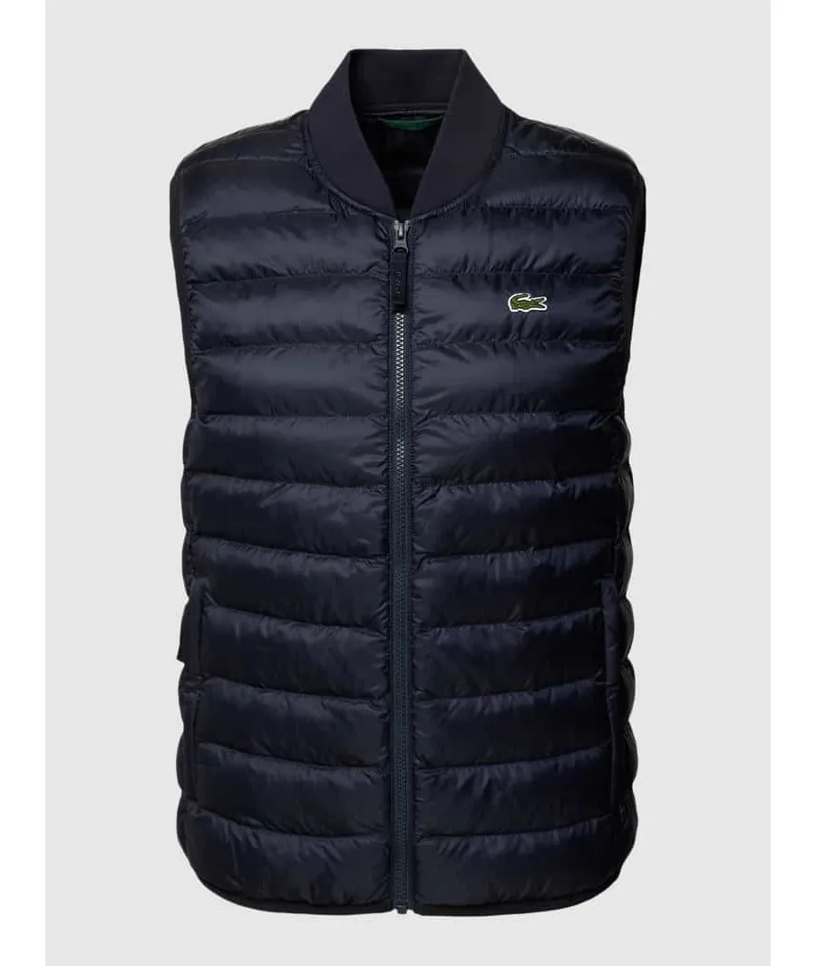 obrazek 1 Kamizelka pikowana z wyhaftowanym logo