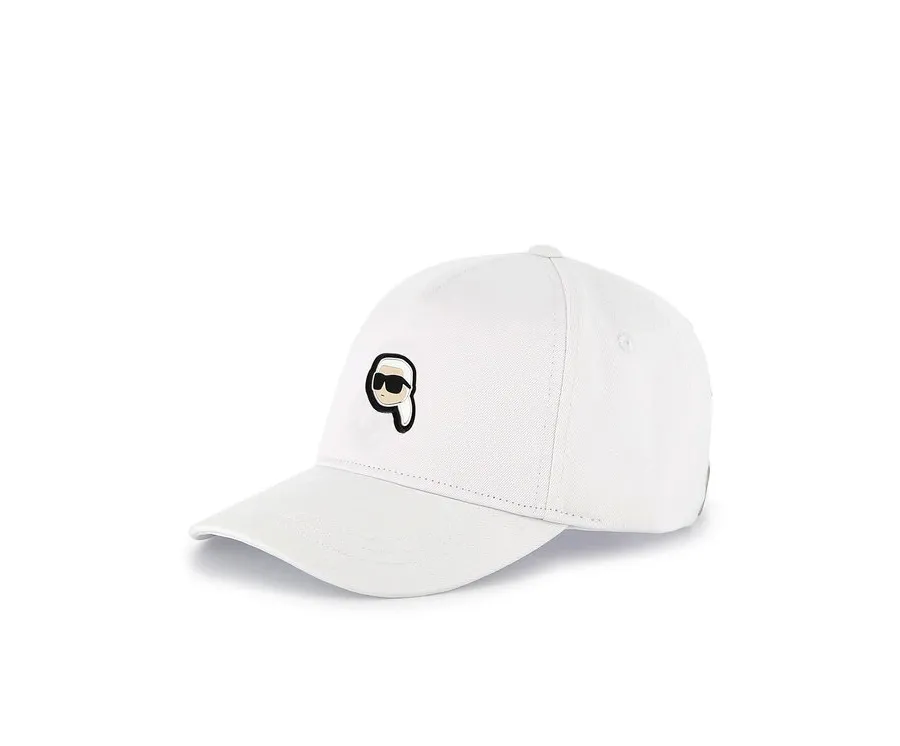 obrazek 1 KARL LAGERFELD Czapka z daszkiem Z30398 Biały