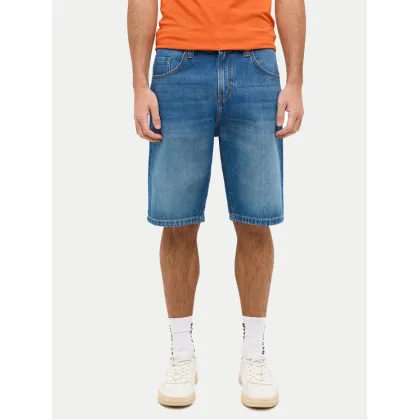 Zdjęcie Mustang Szorty jeansowe Jackson 1016457 Niebieski Straight Fit