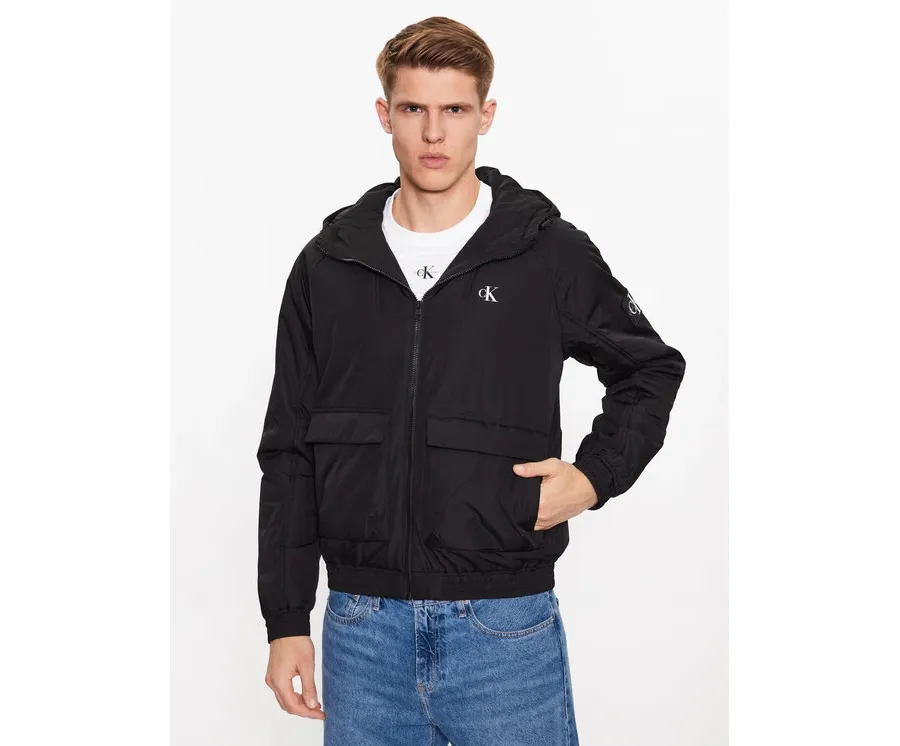 obrazek 1 Calvin Klein Jeans Kurtka przejściowa J30J323467 Czarny Regular Fit