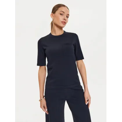 Zdjęcie Max Mara Leisure T-Shirt Tahiti 24263660 Granatowy Regular Fit