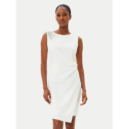 Zdjęcie ARTIGLI Sukienka koktajlowa ACAB000805 Biały Regular Fit