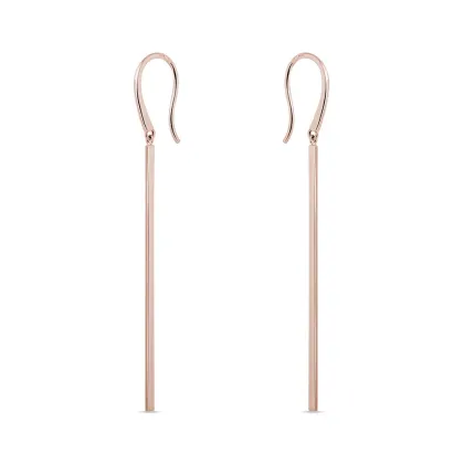 Zdjęcie Kolczyki z różowego złota KLENOTA