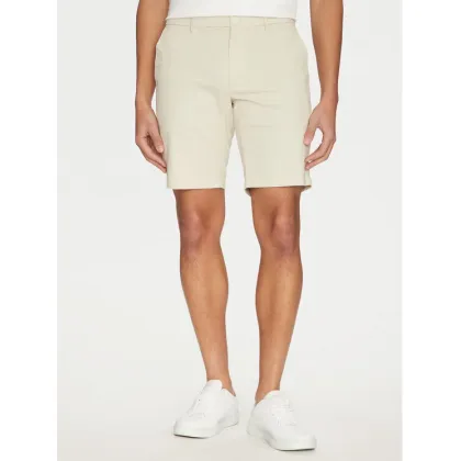 Zdjęcie Calvin Klein Szorty materiałowe Modern Twill K10K114063 Beżowy Slim Fit