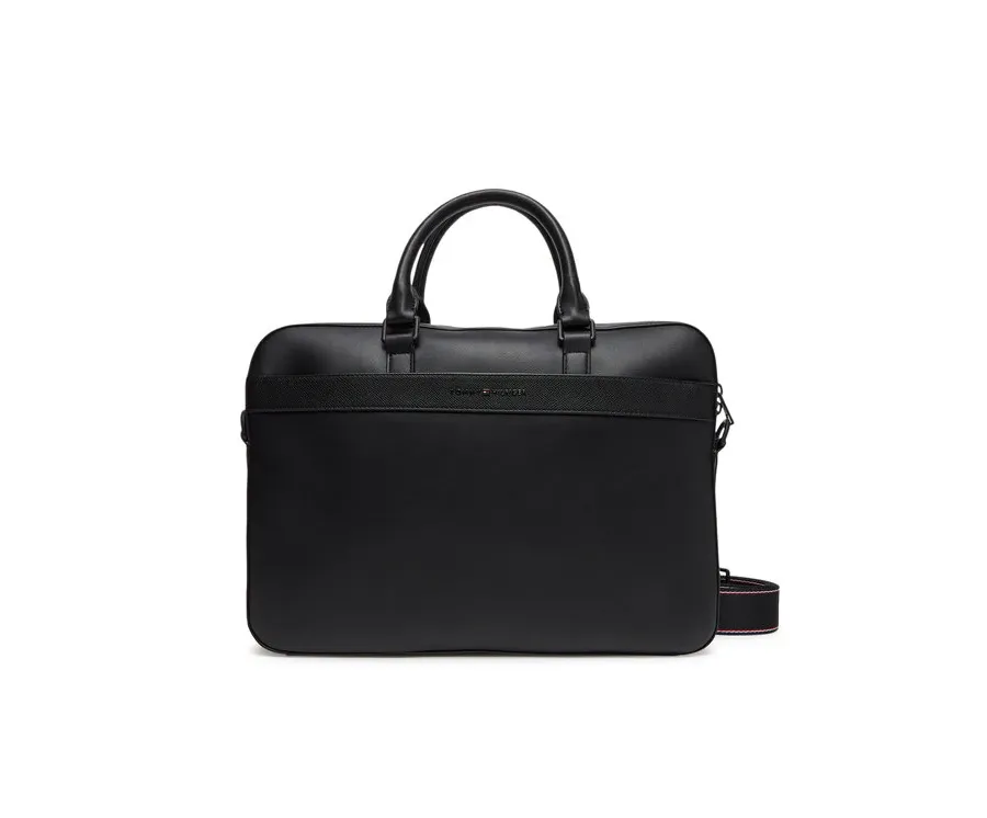 obrazek 1 Tommy Hilfiger Torba na laptopa Th Corp Computer Bag AM0AM13222 Czarny