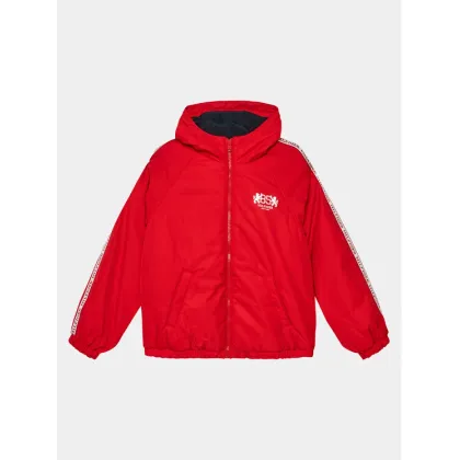 Zdjęcie Tommy Hilfiger Kurtka przejściowa Heritage Logo Windbreaker KB0KB08880 Czerwony Regular Fit