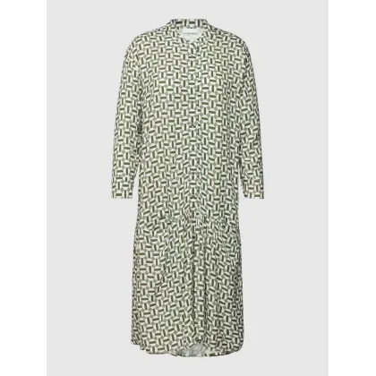 Zdjęcie Sukienka midi ze wzorem na całej powierzchni