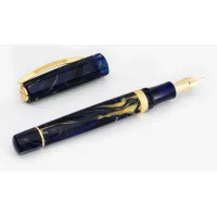 Zdjęcie Eleganckie pióro wieczne Medici Golden Blue na prezent
