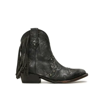 Zdjęcie NEW ROCK Kowbojki M-WSTM003-S1 Czarny