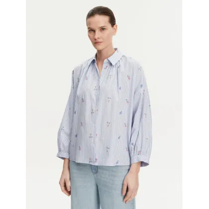 Zdjęcie Weekend Max Mara Koszula Gilly 2515111132 Błękitny Relaxed Fit