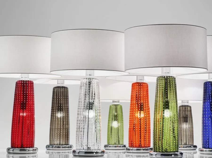 obrazek 2 Unikalna lampa stołowa Perle z Włoch
