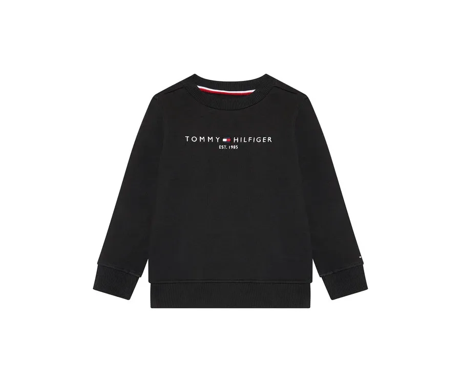 obrazek 1 Tommy Hilfiger Bluza Essential Sweatshirt KS0KS00212 Czarny Regular Fit