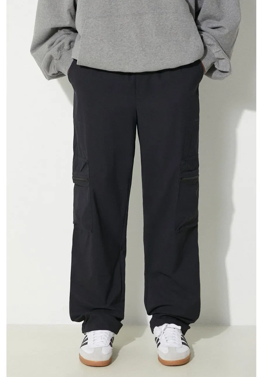 obrazek 1 Rains spodnie Tomar kolor granatowy proste medium waist 19300.01