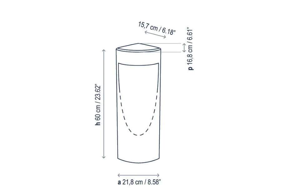 obrazek 4 Oryginalne oświetlenie zewnętrzne z betonu