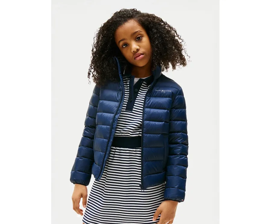 obrazek 1 Tommy Hilfiger Kurtka puchowa Essential KS0KS00652 Granatowy Regular Fit