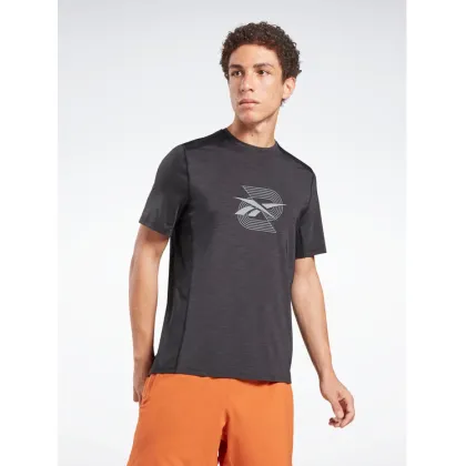 Zdjęcie Reebok T-Shirt Activchill Graphic Move HS5933 Czarny Active Fit