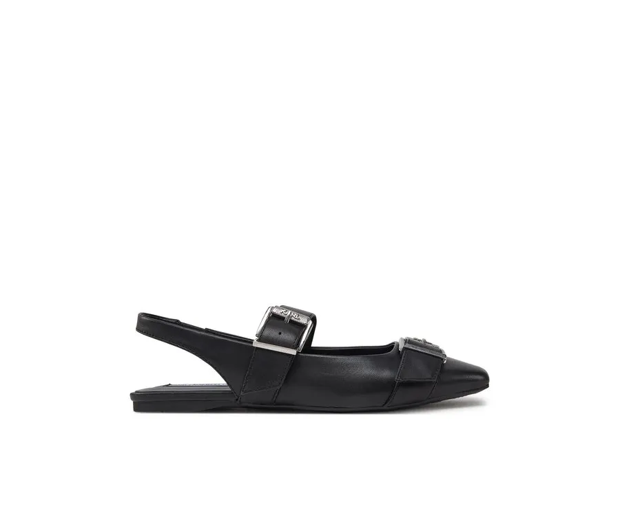 obrazek 1 KARL LAGERFELD Sandały Konnie KL40186A Czarny